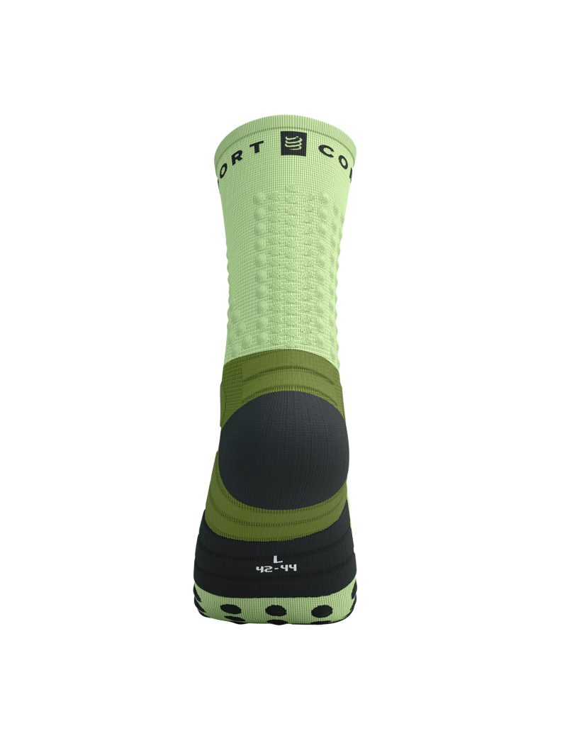 CompresSport Ultra Trail Socks V2.0 in Woodbine/Shadow Lime-2