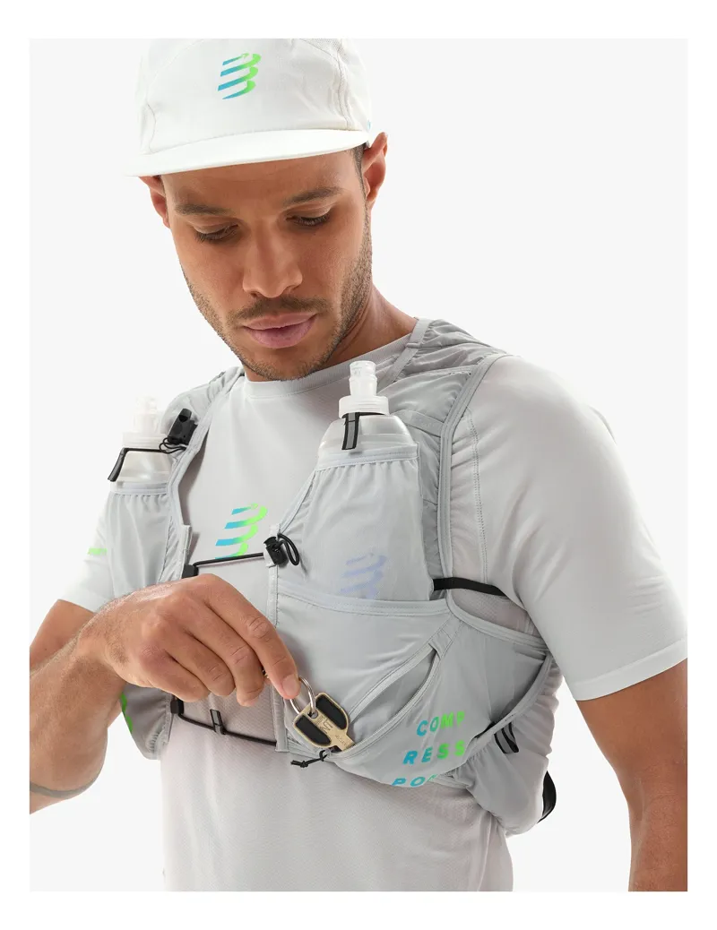 Compressport UltRun Evo 10 Pack in Gray Violet/Blue Green-3