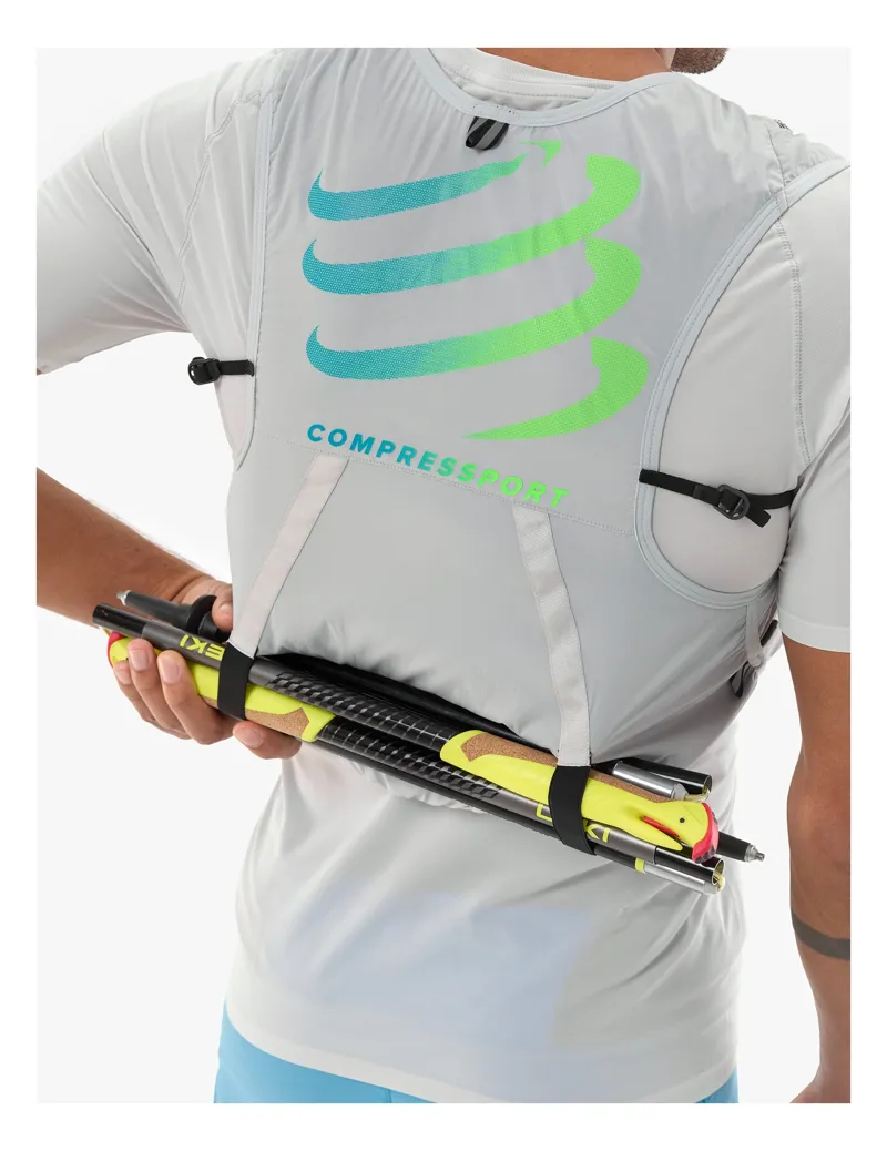 Compressport UltRun Evo 10 Pack in Gray Violet/Blue Green-4