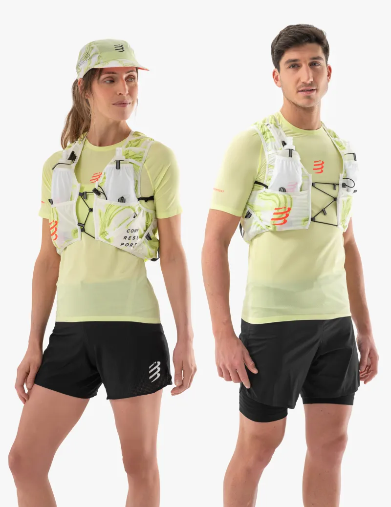 CompresSport UltRun Evo 10 Pack in Sugar/Green Camo-4