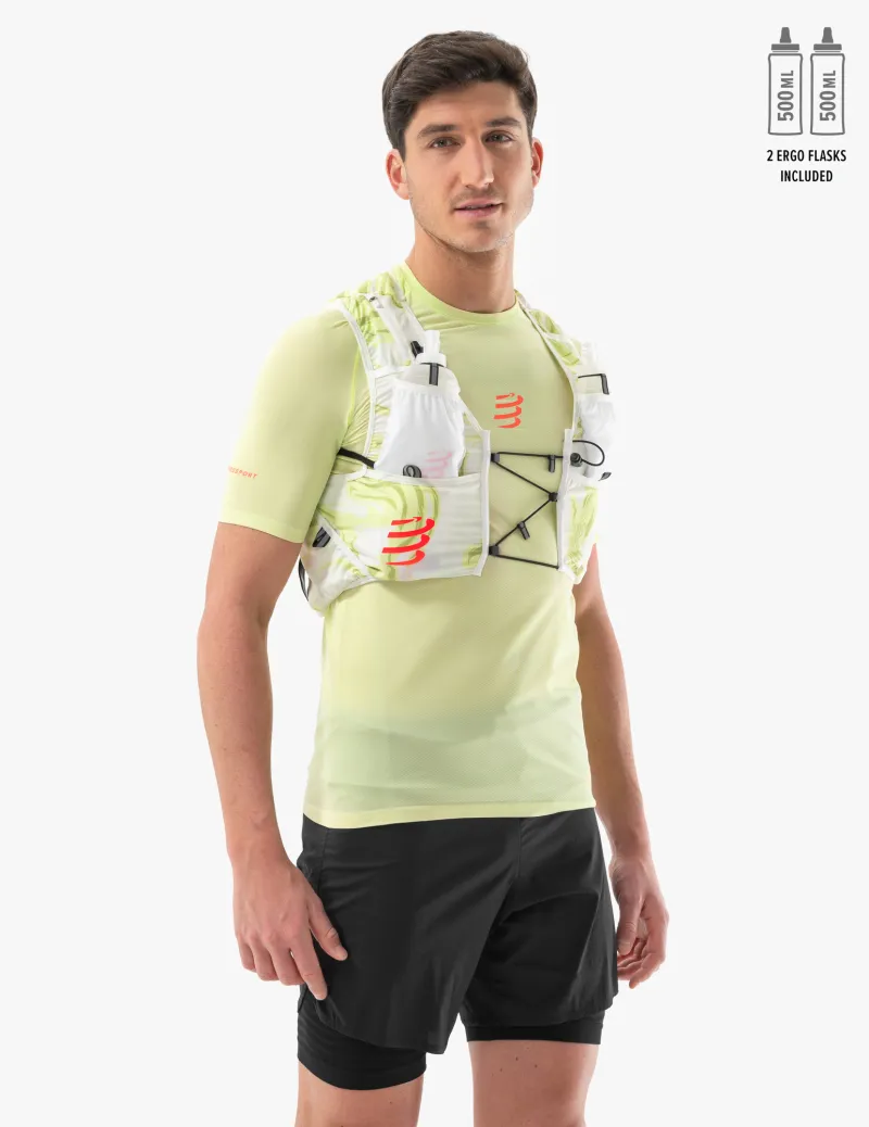 CompresSport UltRun Evo 10 Pack in Sugar/Green Camo