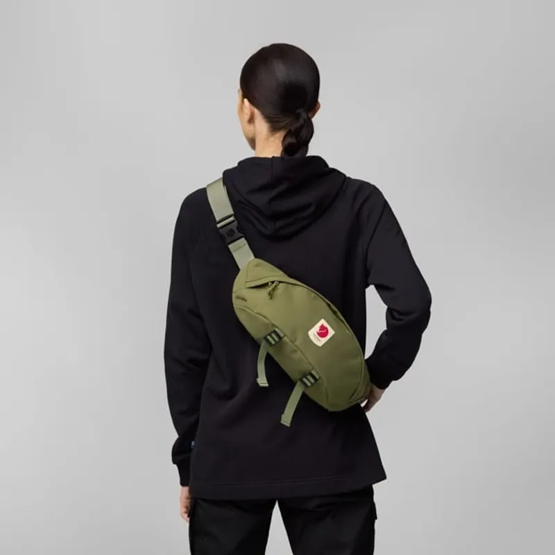 Fjallraven Ulvo Large Hip Pack in Black-6