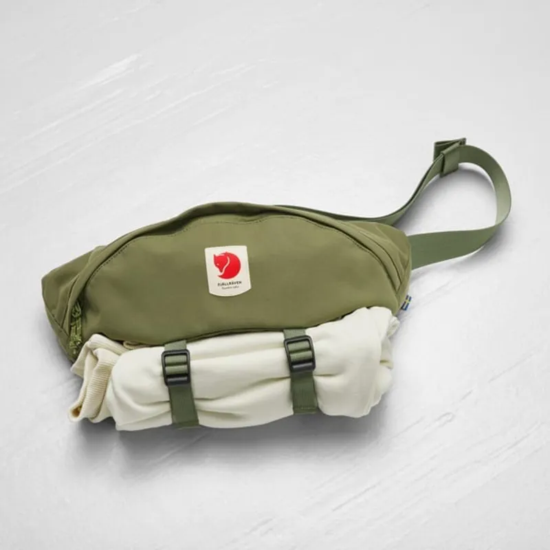 Fjallraven Ulvo Large Hip Pack in Green-3