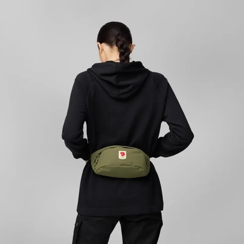 Fjallraven Ulvo Hip Pack Medium in Red Gold-6