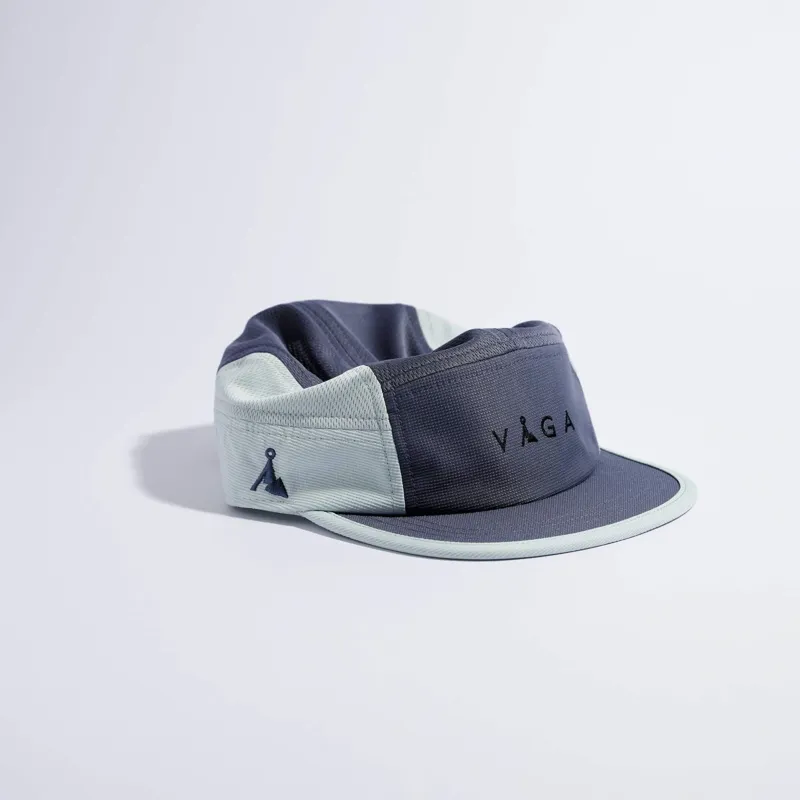 Vaga Club Running Cap in Slate Blue/Mint-1