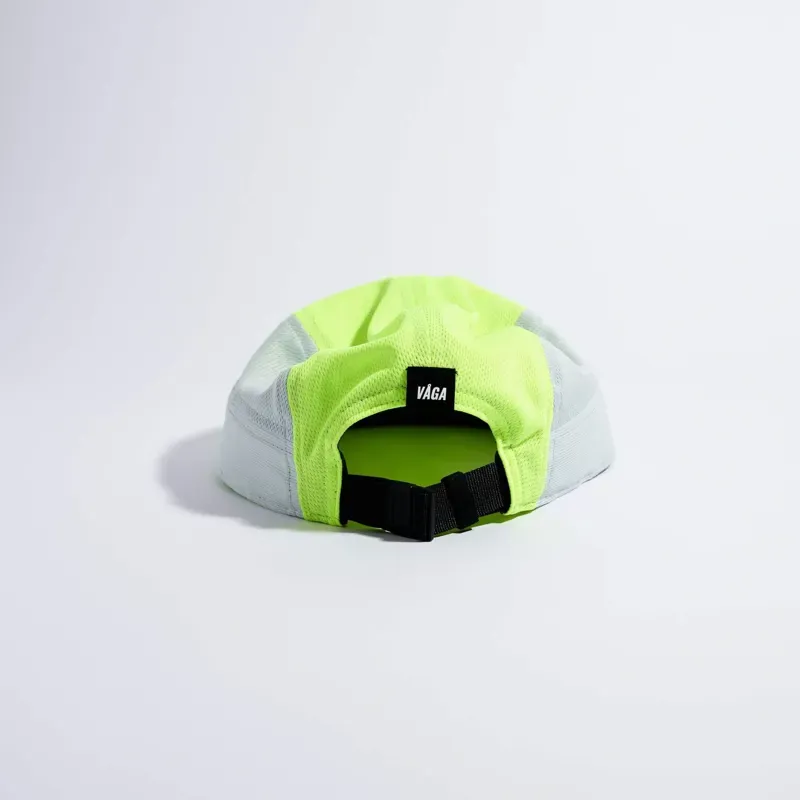 Vaga Club Running Cap in Mint/Neon Yellow-2