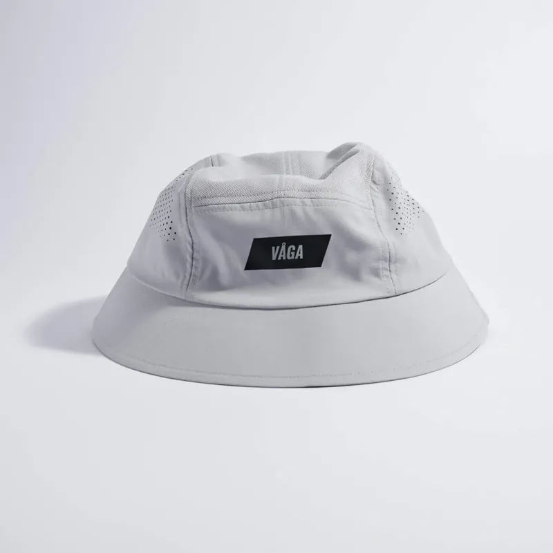 Vaga Feather Bucket Hat in Aluminium Grey