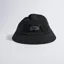 Vaga Feather Bucket Hat in Black