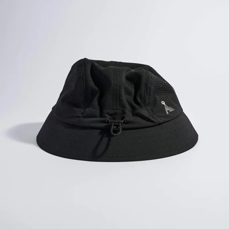 Vaga Feather Bucket Hat in Black-2