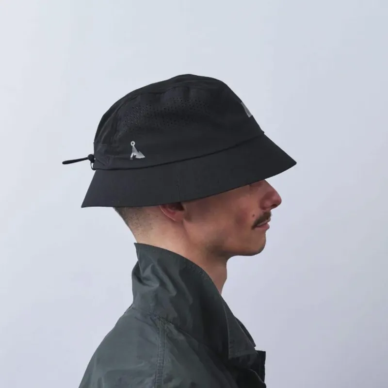 Vaga Feather Bucket Hat in Black-4