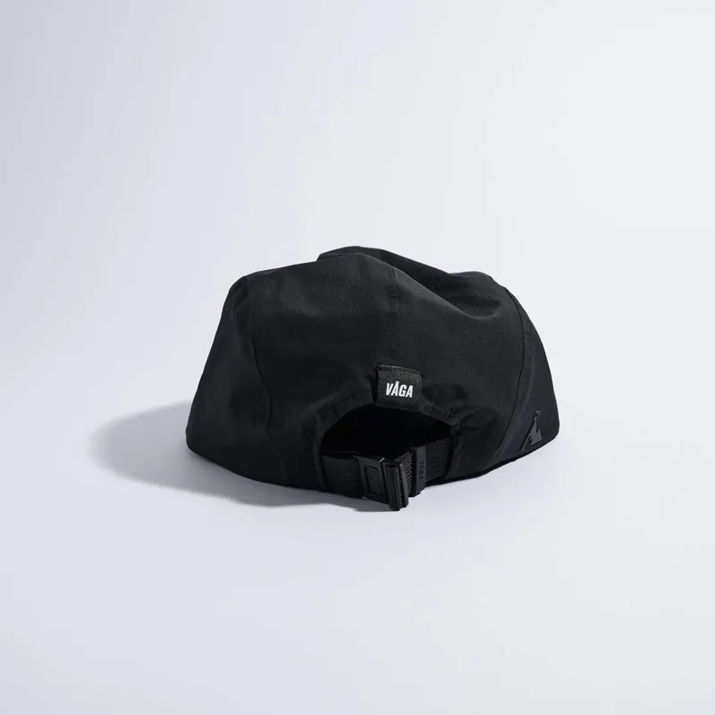 Vaga Fell Cap 2.0 Waterproof Running Cap in Black-2