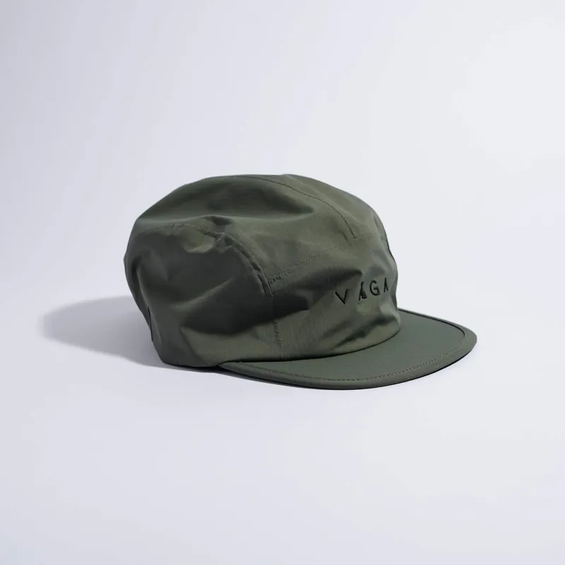 Vaga Fell Cap 2.0 Waterproof Running Cap in Charcoal-1