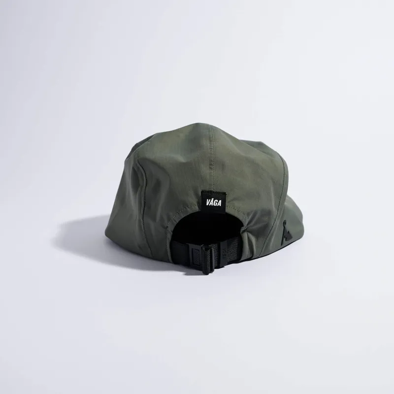 Vaga Fell Cap 2.0 Waterproof Running Cap in Charcoal-2
