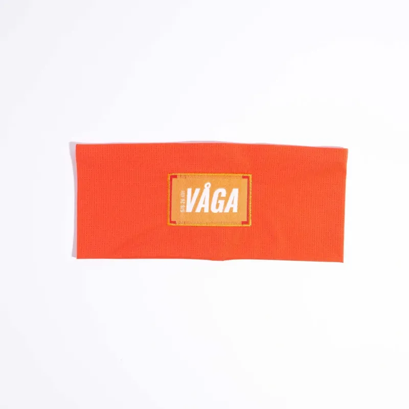 Vaga Lightweight Mesh Running Headband - Neon Peach-1