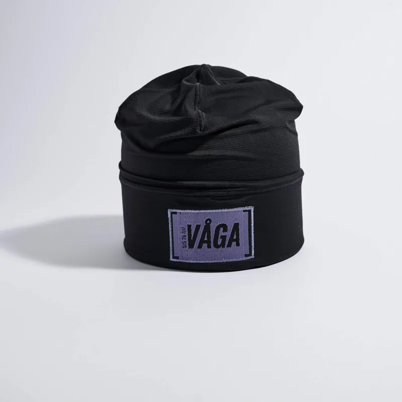 Vaga Lightweight Mesh Skull Cap in Black-1