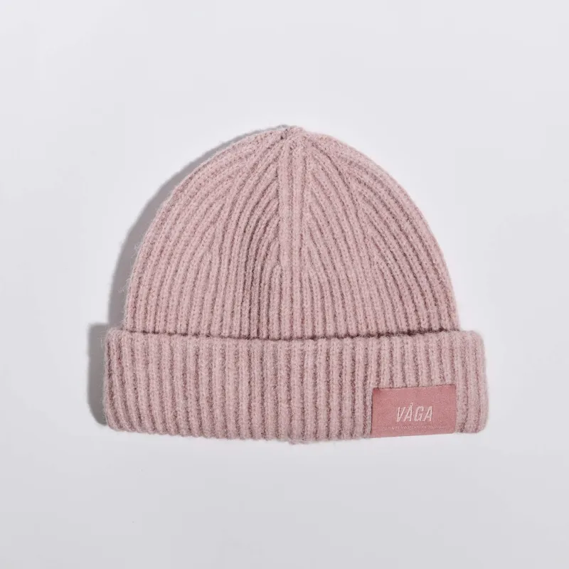 Vaga Midweight Beanie in Dusky Rose-1
