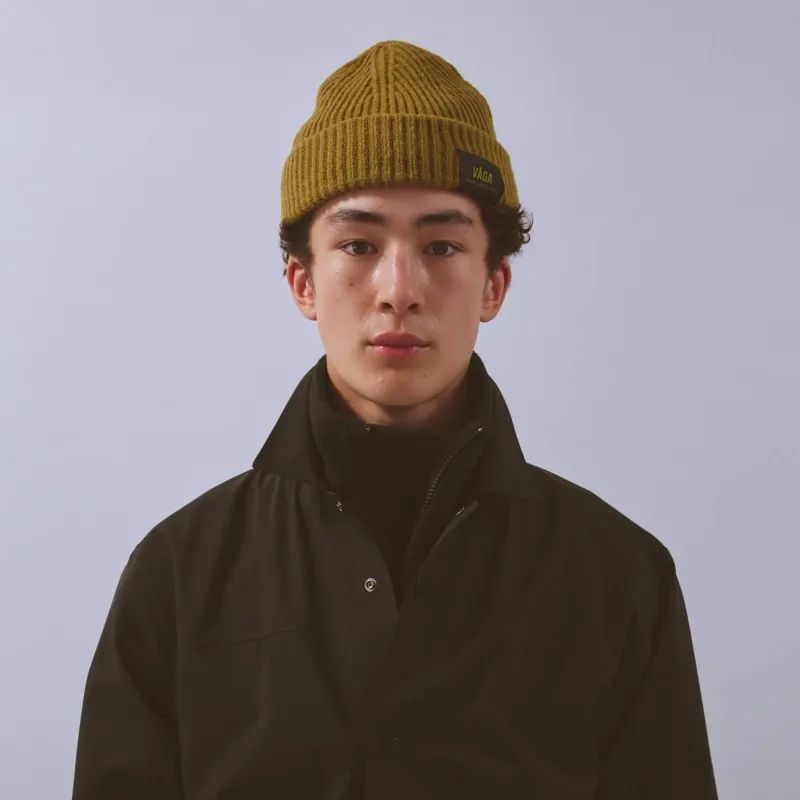 Vaga Midweight Beanie in Moss Green-2