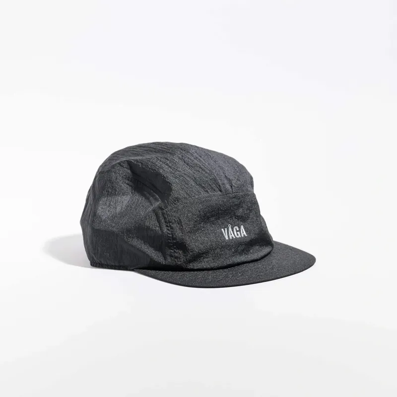 Vaga Wind Resistant Feather Racing Cap in Storm Black-1