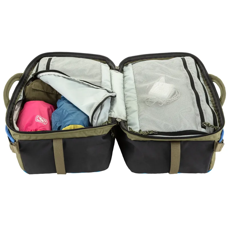 Fjallraven Vardag Splitpack 45 Unisex in Green/Clay-4