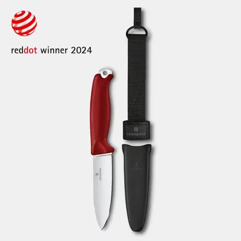 Victorinox Venture Full Tang Knife in Red-2
