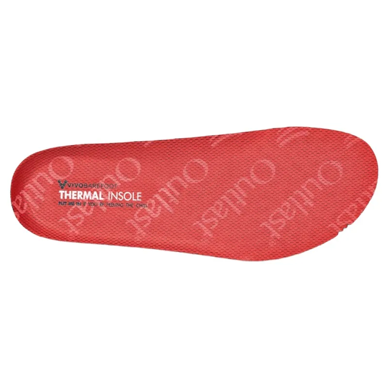 Vivo Barefoot Thermal Insole Womens in Red