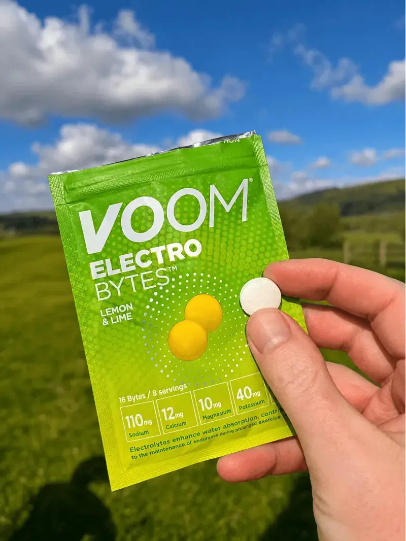 Voom ElectroBytes Rapid Electrolyte Chews 32g in Lemon and Lime-1