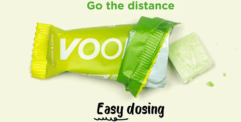Voom Pocket Rocket Electro Energy Bar Lemon and Lime 47g-2