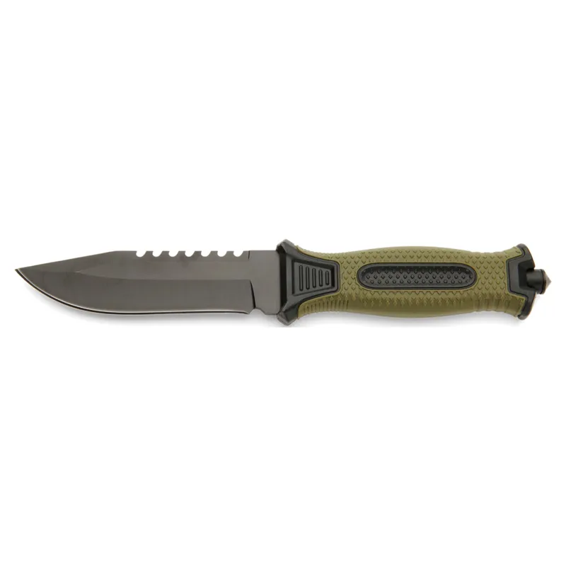 Whitby Outdoor Survival Camping Sheath Knife With Sawtooth Blade-1