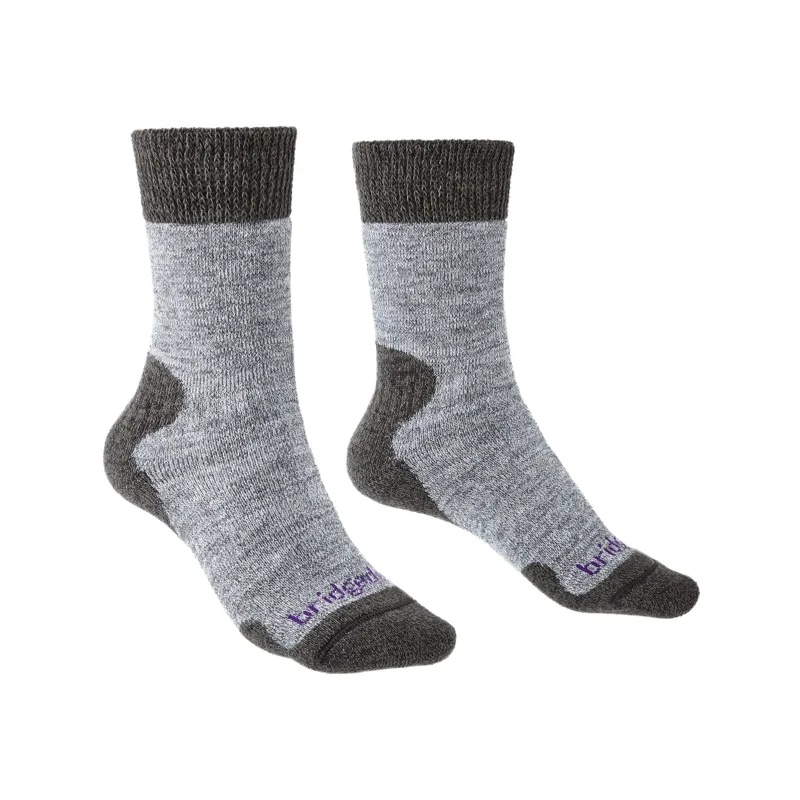 Bridgedale Explorer Heavyweight Merino Boot Womens Socks in Grey