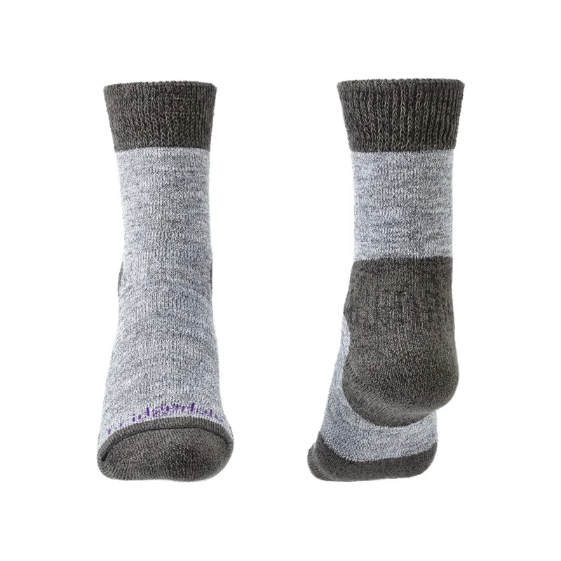 Bridgedale Explorer Heavyweight Merino Boot Womens Socks in Grey-1