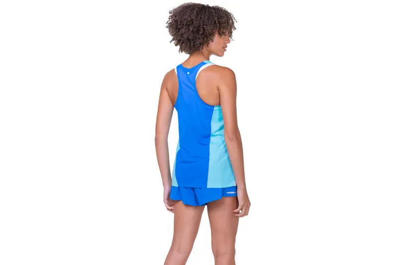 Ronhill Tech Race Vest Womens in Aquamint/El Blue-9