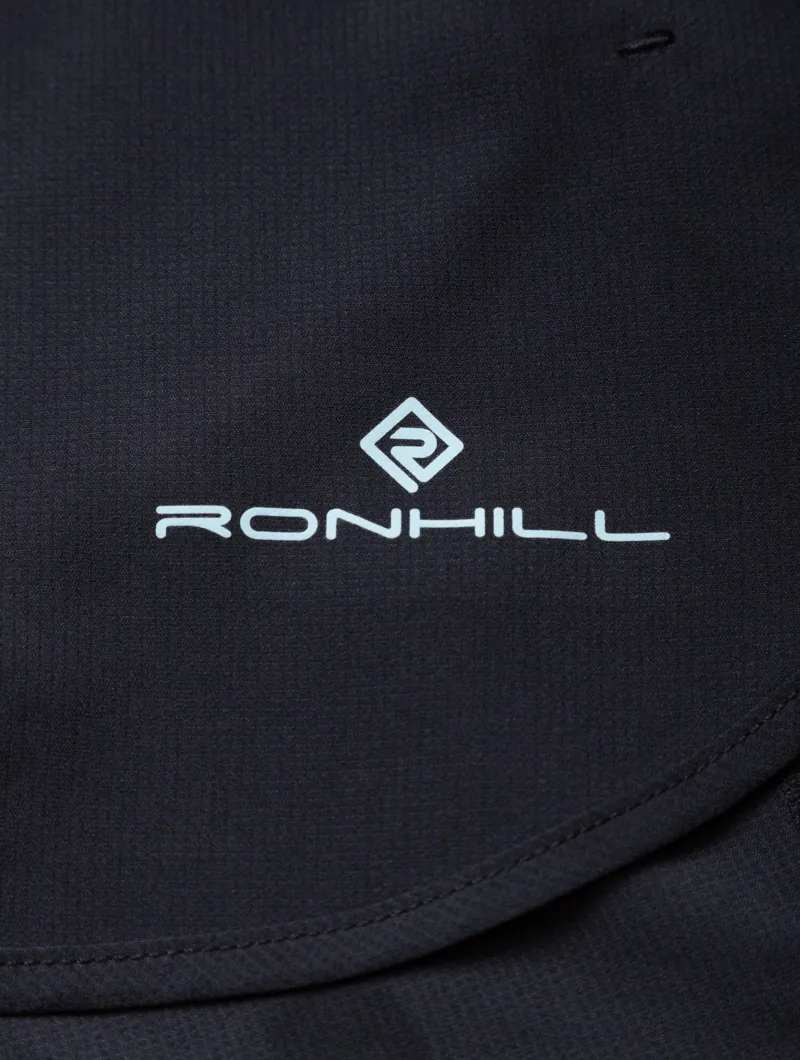 Ronhill Tech 4.5 Short Womens in Black Aquamint-4