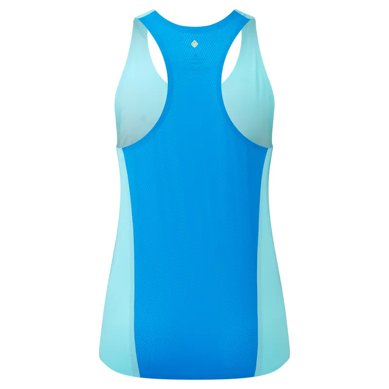 Ronhill Tech Race Vest Womens in Aquamint/El Blue-1
