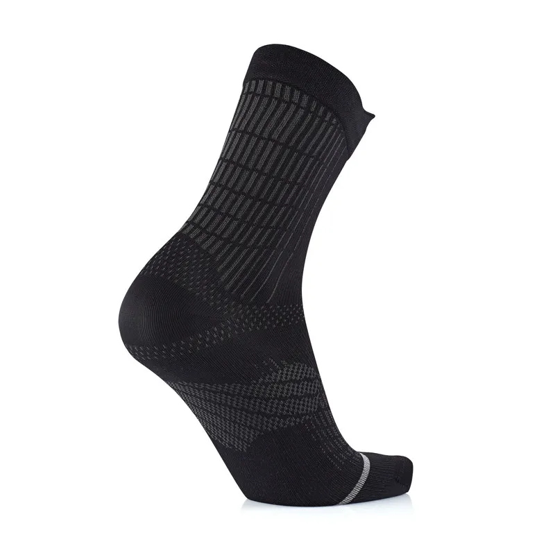 Sidas Run Anatomic Crew Socks in Black-2