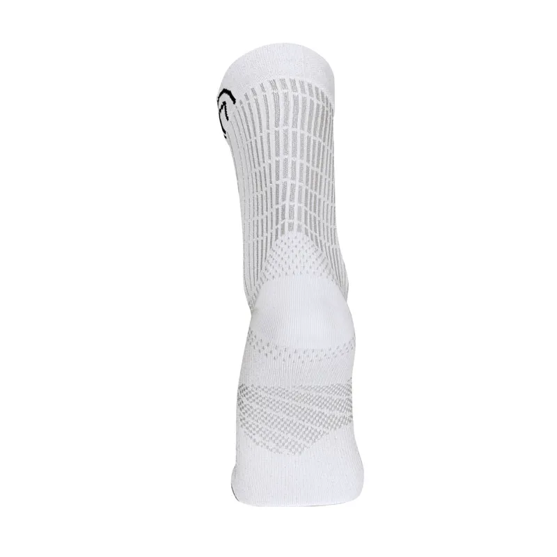 Sidas Run Anatomic Crew Socks in White-4