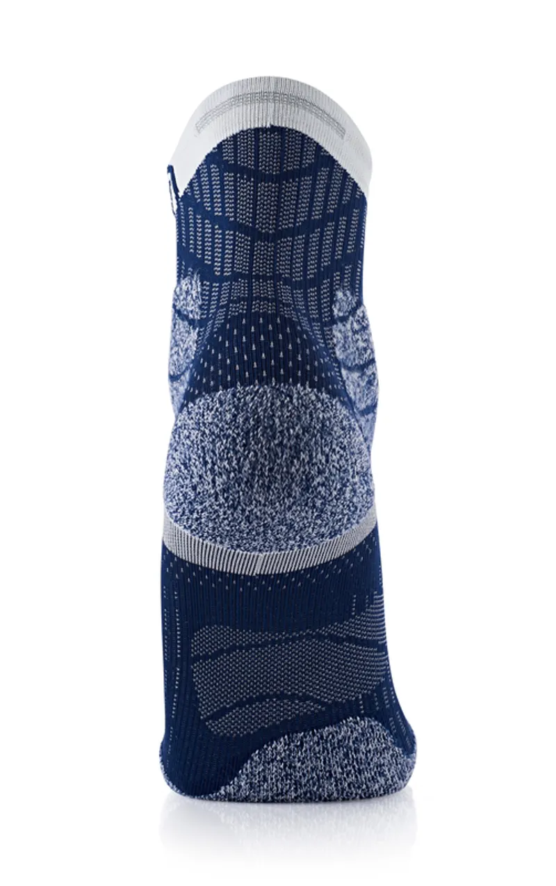 Sidas Trail Protect Unisex Running Socks in Blue Grey-2