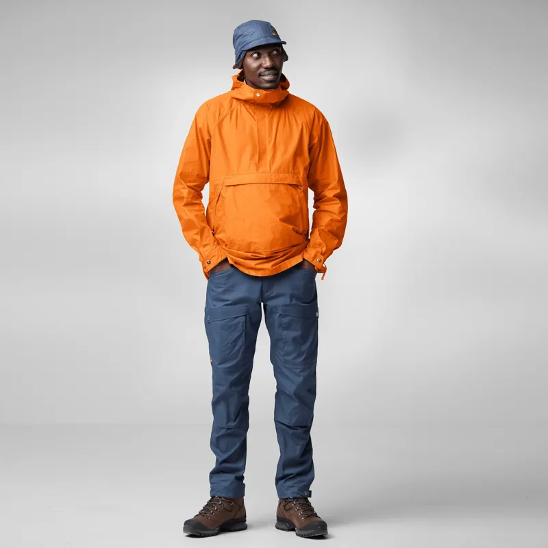 Fjallraven Singi X-Trousers Regular Leg Mens in Mountain Blue-2