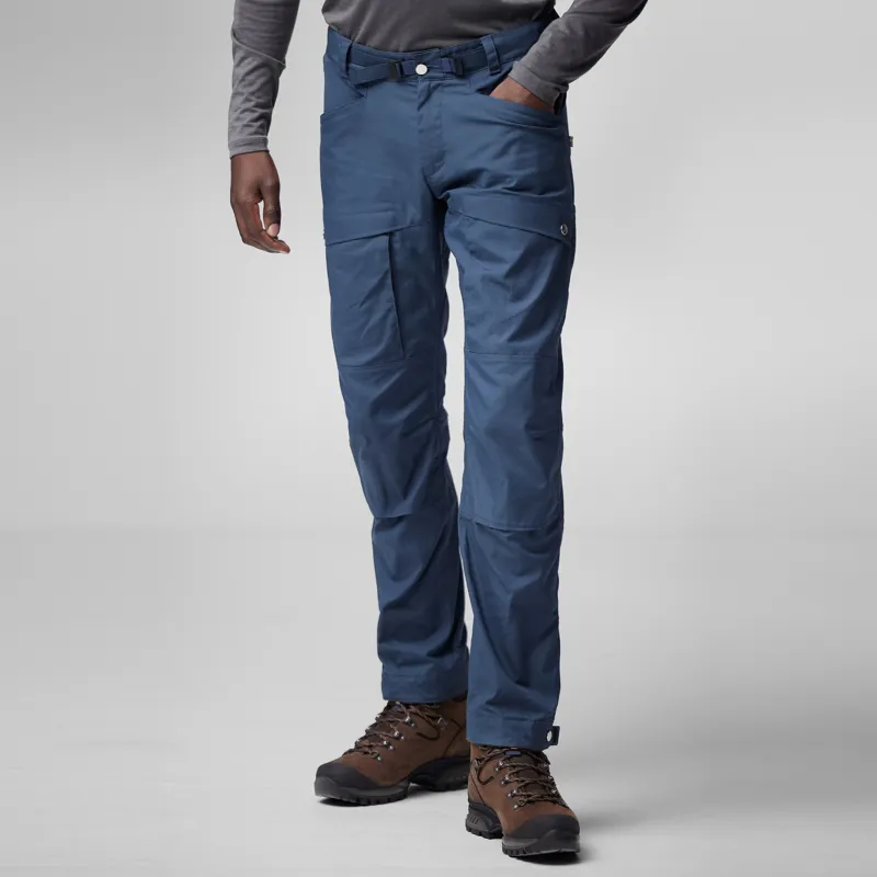 Fjallraven Singi X-Trousers Short Leg Mens in Dark Grey-3