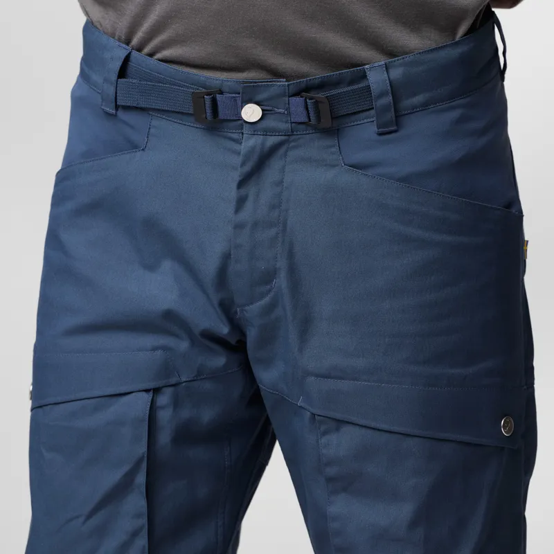 Fjallraven Singi X-Trousers Regular Leg Mens in Mountain Blue-4