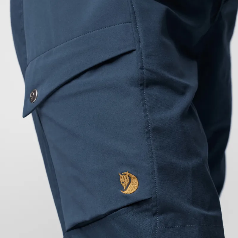Fjallraven Singi X-Trousers Regular Leg Mens in Mountain Blue-12