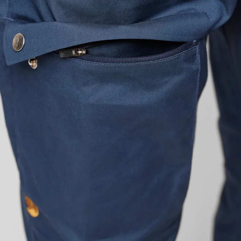 Fjallraven Singi X-Trousers Regular Leg Mens in Mountain Blue-6