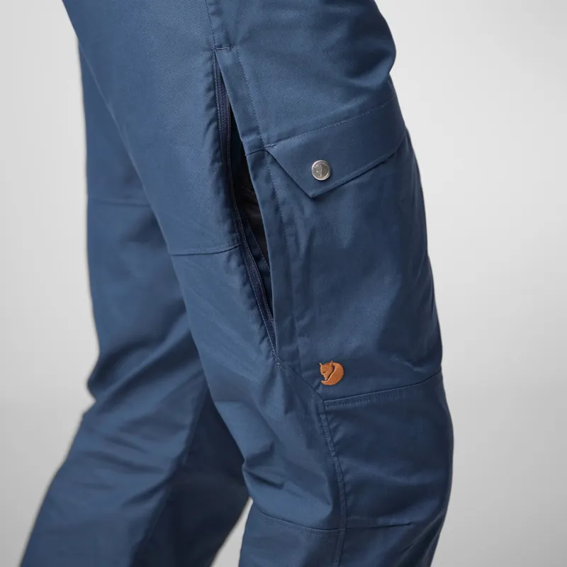 Fjallraven Singi X-Trousers Short Leg Mens in Dark Grey-8