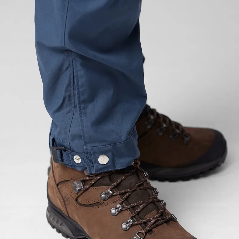 Fjallraven Singi X-Trousers Regular Leg Mens in Mountain Blue-9