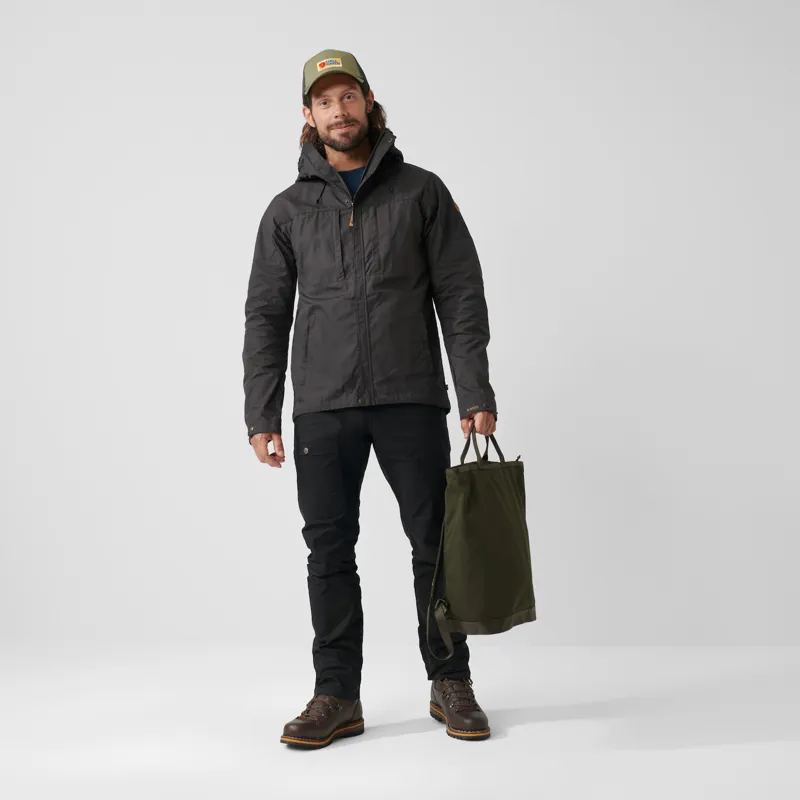 Fjallraven Skogso Jacket Mens in Suede Brown-2