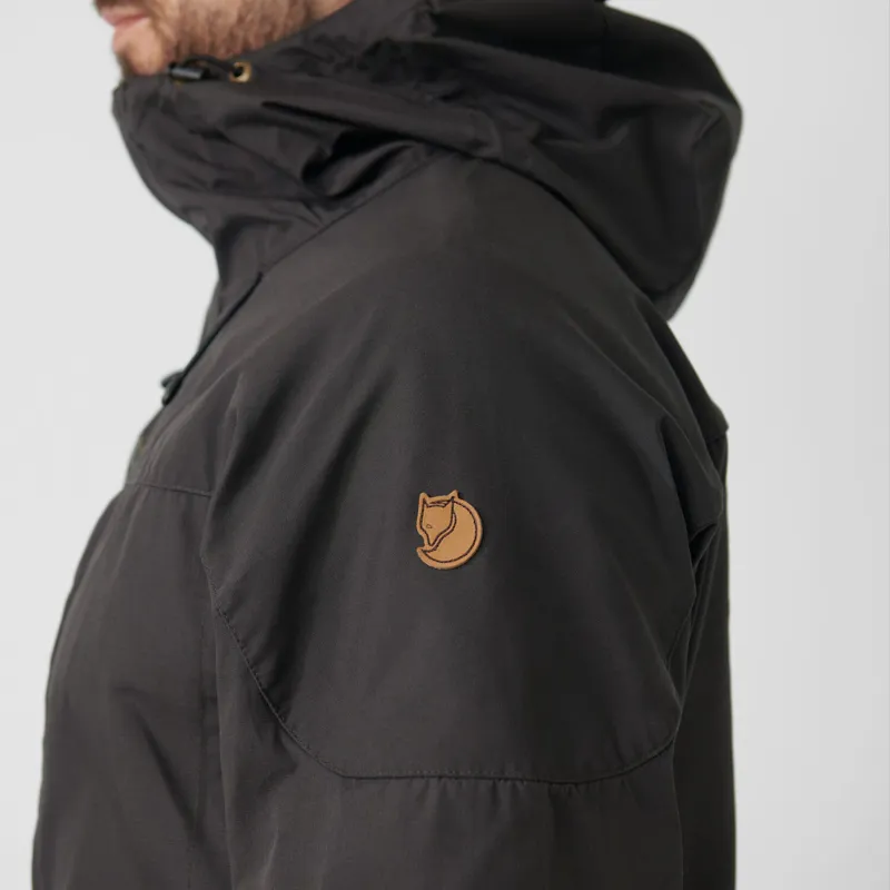 Fjallraven Skogso Jacket Mens in Suede Brown-11