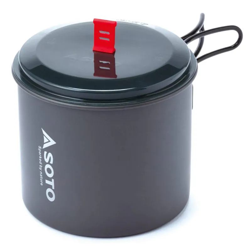 Soto New River Pot Combo and Amicus Camping Stove-3