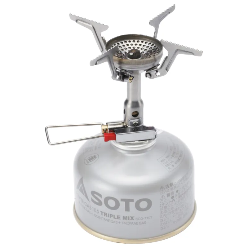 Soto New River Pot Combo and Amicus Camping Stove-5