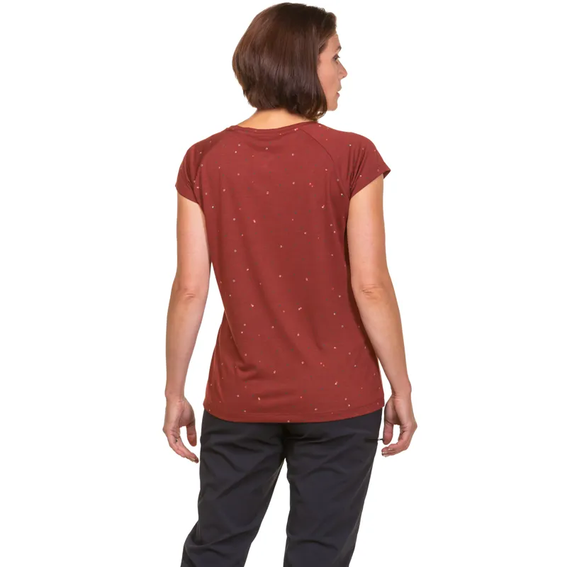 Sprayway Dot Tee Womens in Viridian Green-3