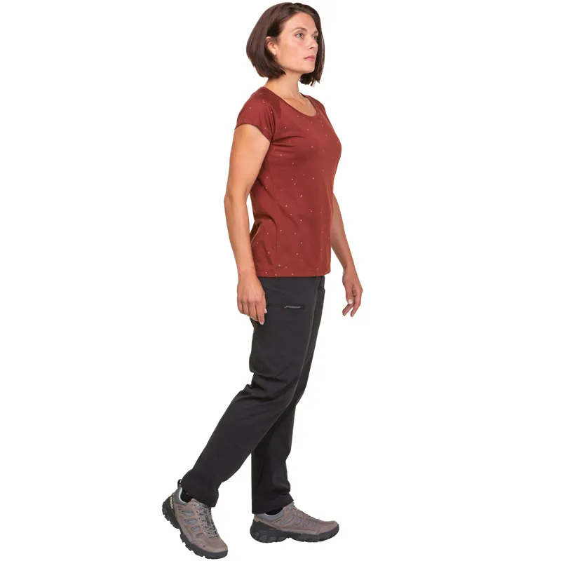 Sprayway Dot Tee Womens in Viridian Green-5