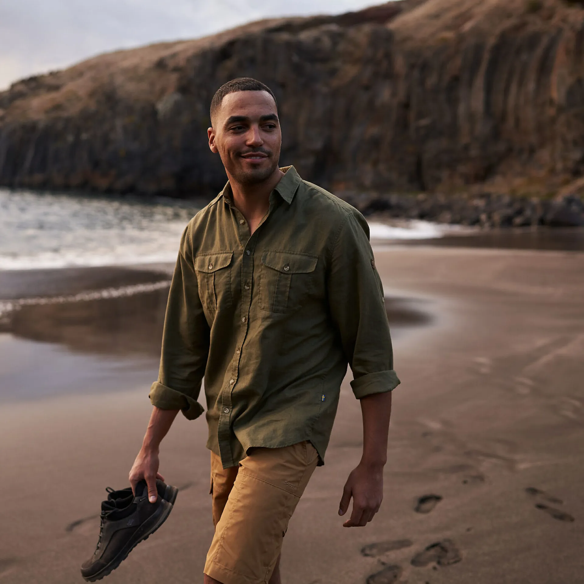 Fjällräven Övik Mens Long Sleeve Travel Shirt |  Produktbild-Vorschau 7